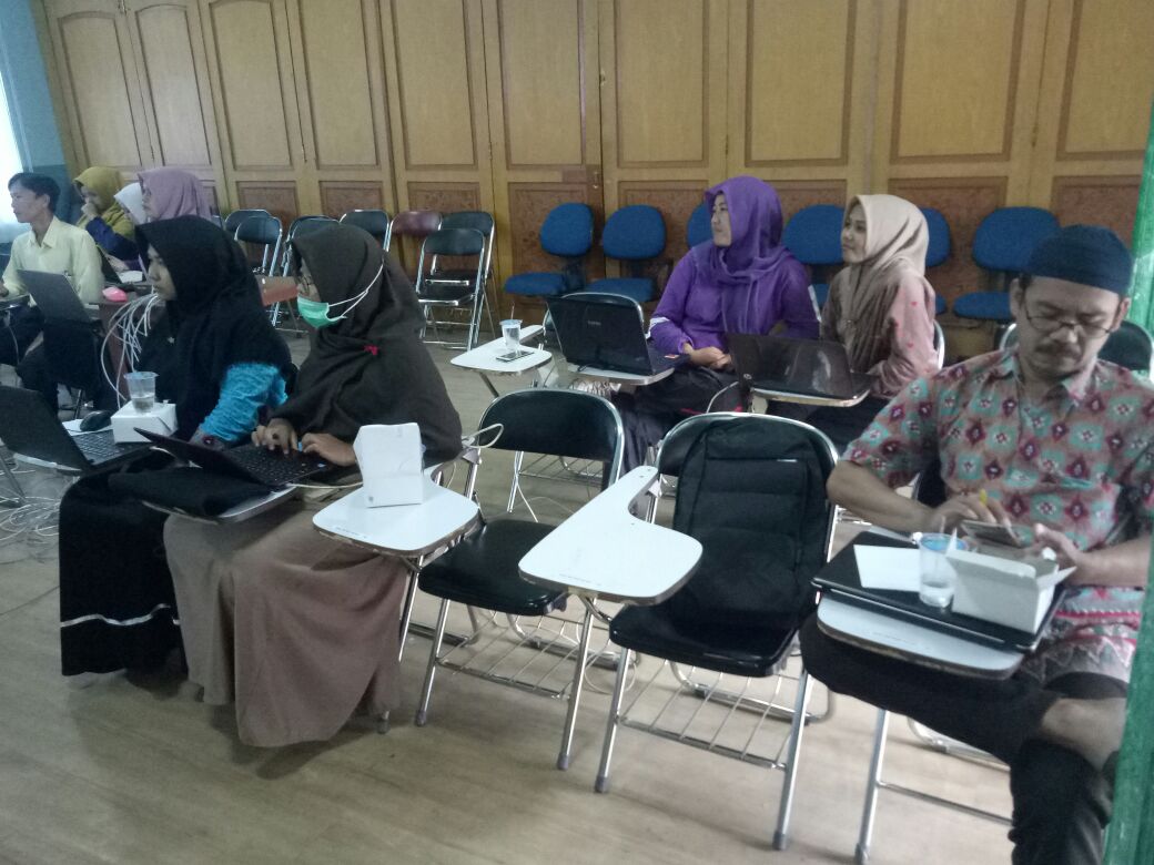 Peserta Pelatihan website prodi